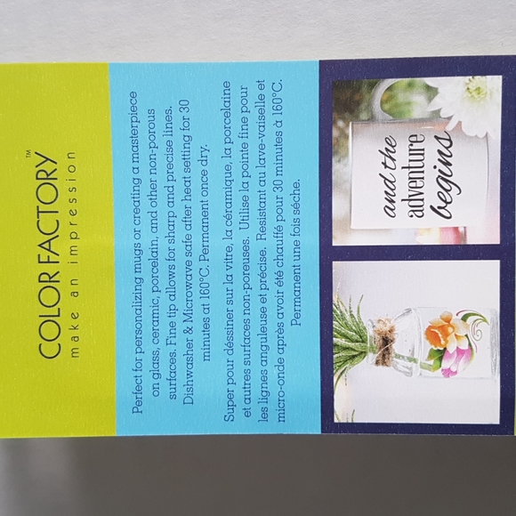 Glass Paint Fineliner Marker 3ml (Yellow) - Picture 7 of 9